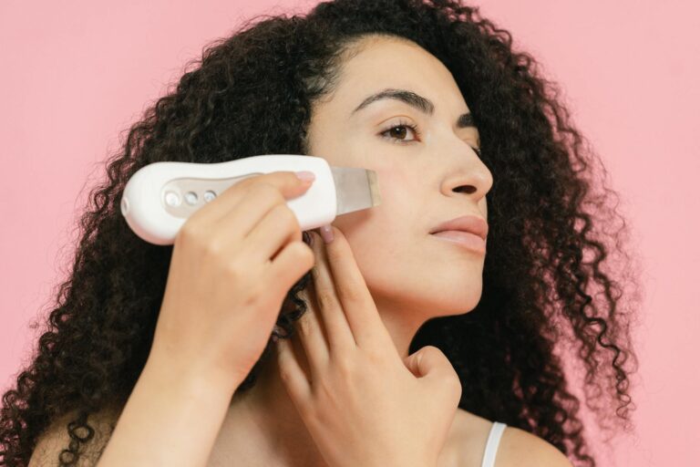 radiofrequency skin tightening device facial
