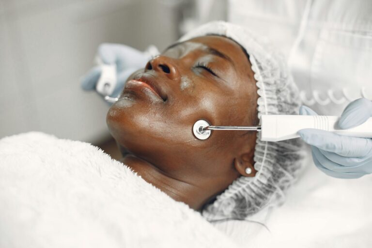 high frequency facial wand skincare