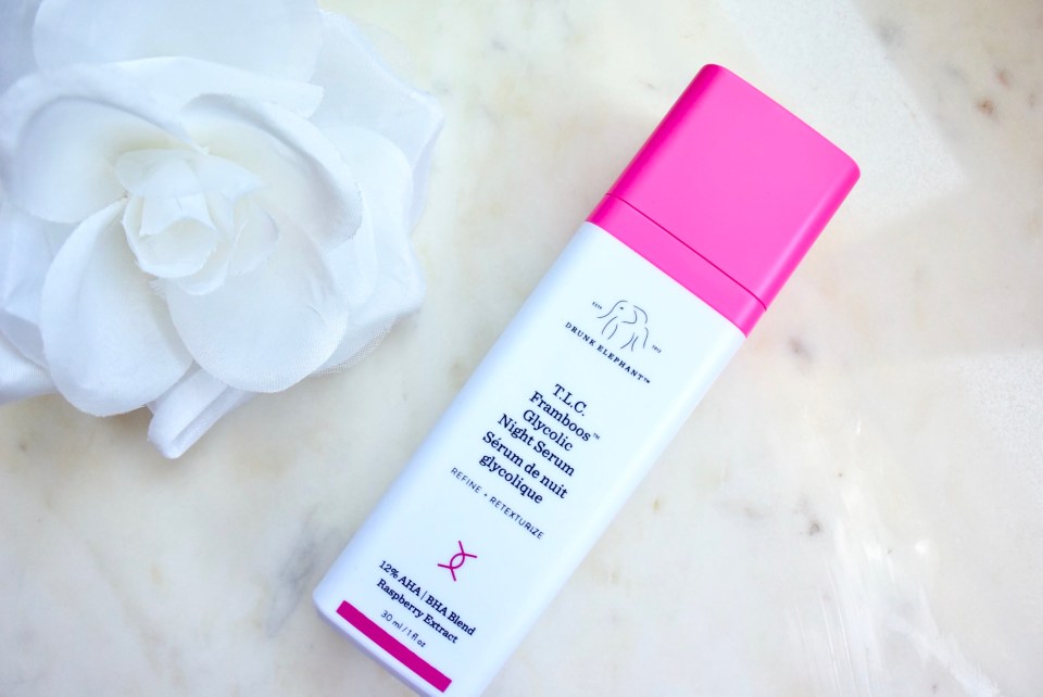 Drunk Elephant TLC Framboos Glycolic Night Serum