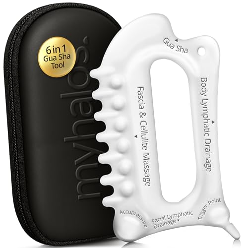 MyHalos 6-in-1 Ceramic Body Gua Sha