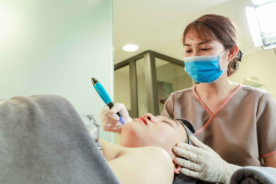 electric microneedling pen
