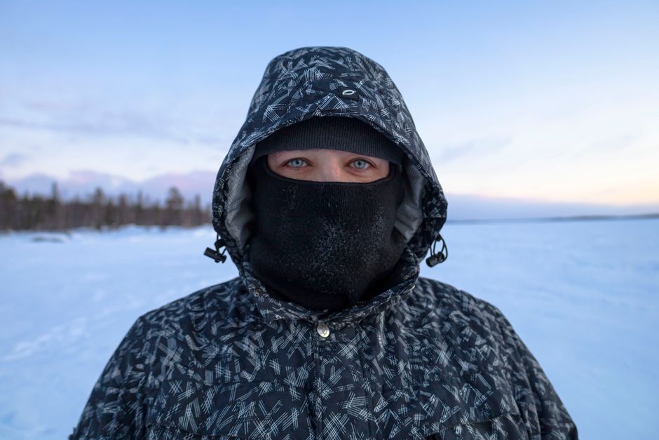 ice face mask cold therapy