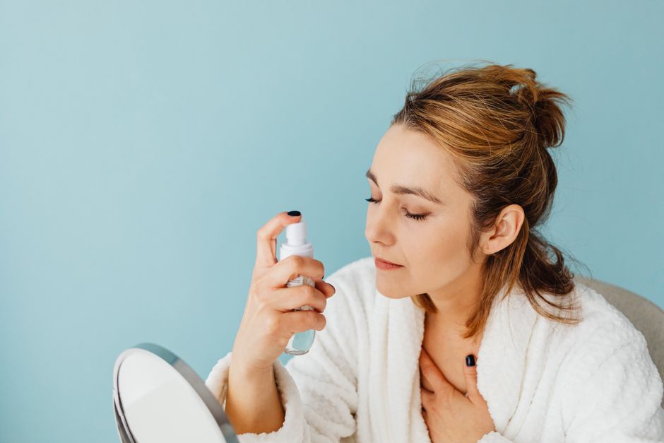 portable face mist spray bottle beauty